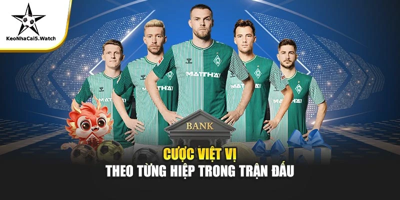 Cược việt vị theo từng hiệp trong trận đấu